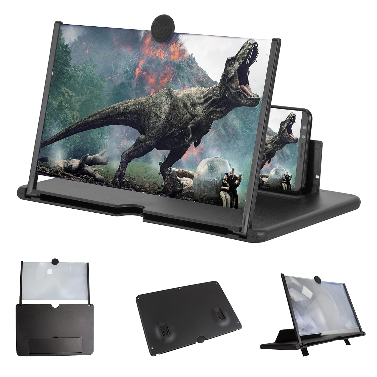Privana Collections™ 12 Inch 3D Mobile Screen Magnifier – Foldable Phone Projector for Movies, Gaming & Videos